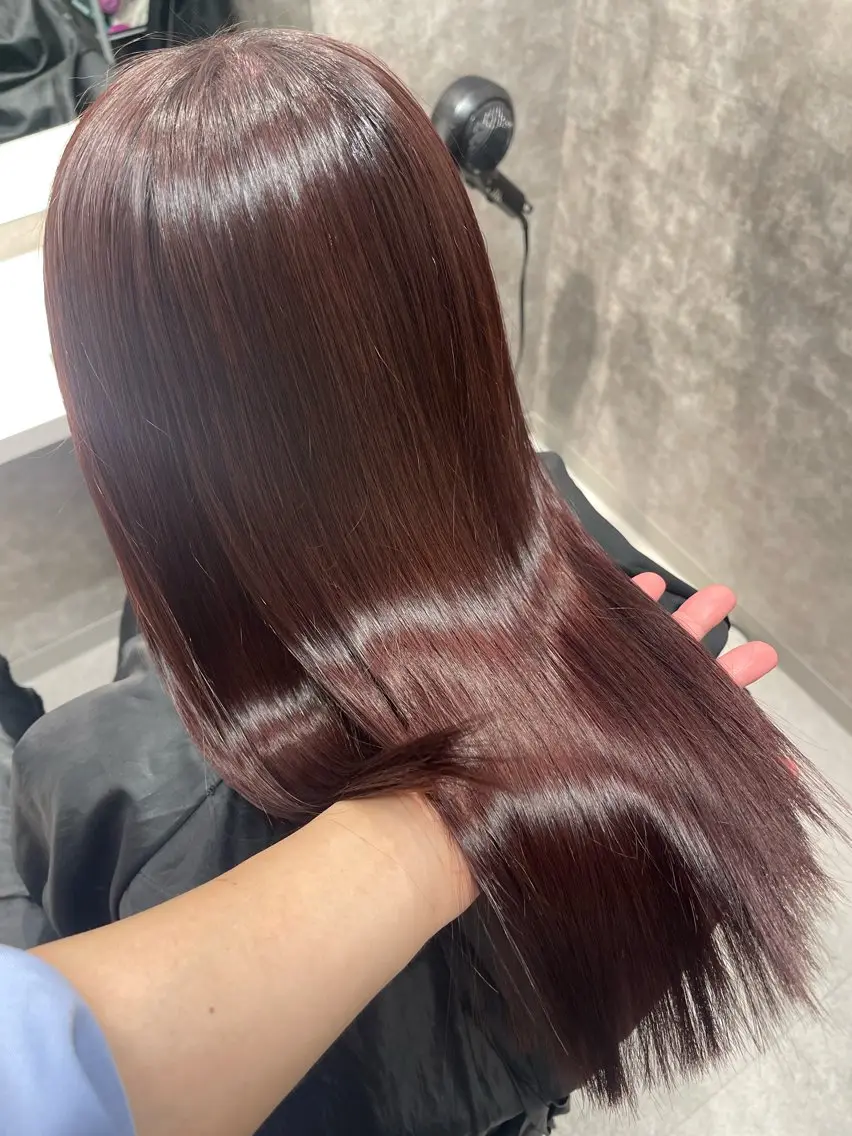 秋冬オススメ🥀暖色カラー🥀カット＋リペアトリートメント💎の写真