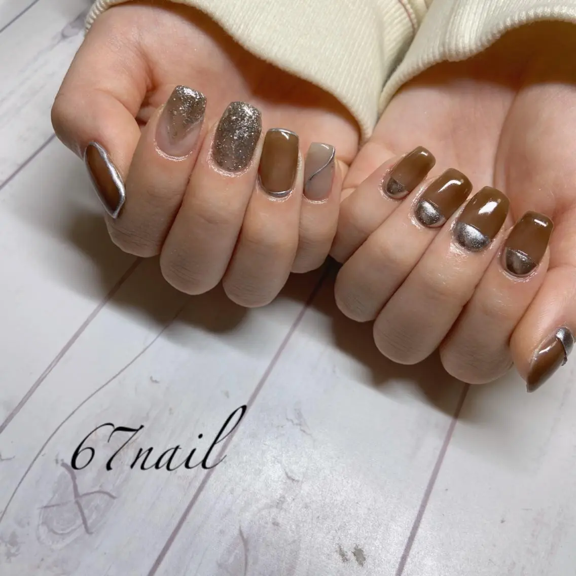 ネイル ハンドネイル nail salon LNのネイルデザイン