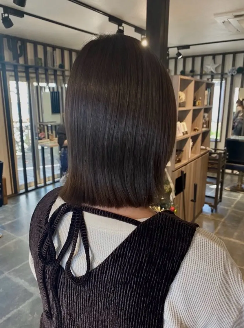 ミディアム カラー カット ヘアカラー トリートメント ✨️icou RYOMA✨️のヘアスタイル