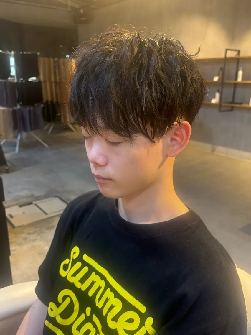 ミディアム 増井翼稀 カットモデル募集中のヘアスタイル