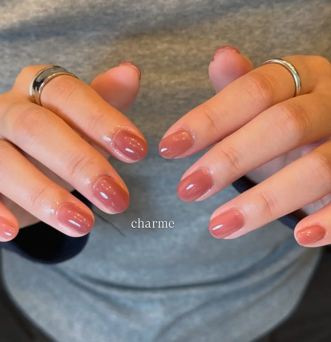 ネイル ハンドネイル フットネイル nailsalon charmeのネイルデザイン