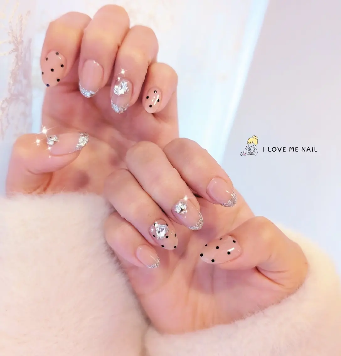 ネイル 長さ出し ジェルネイル 韓国ネイル マグネットネイル ニュアンスネイル I LOVE ME NAIL.。.:*♡のネイルデザイン