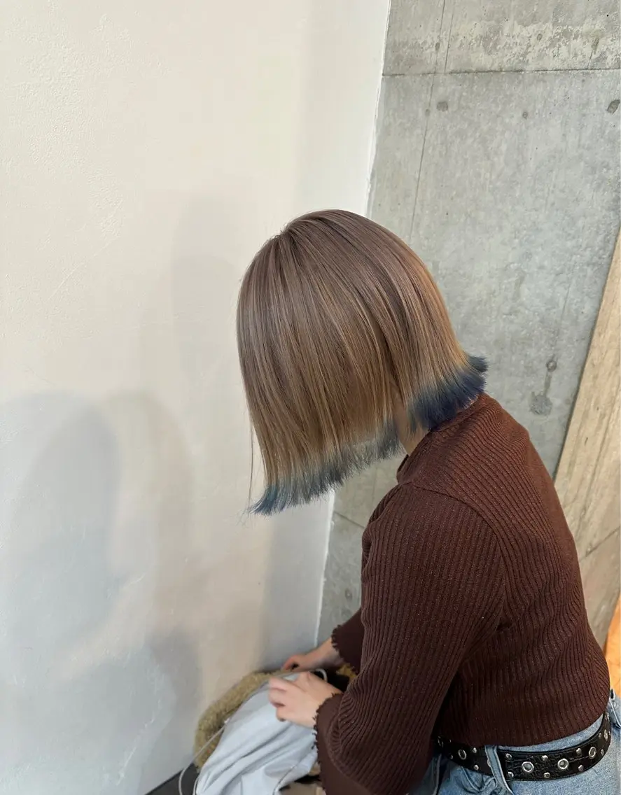 ショート カラー 渡邊 理央のヘアスタイル