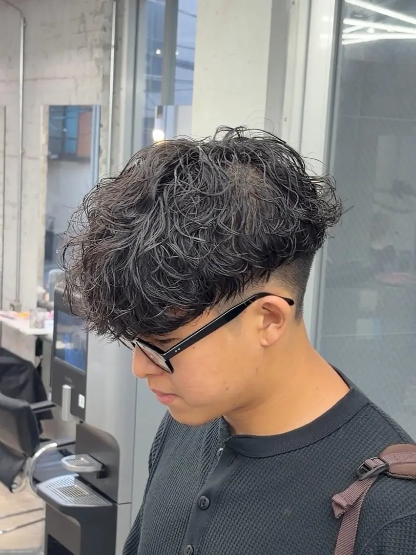 パーマ メンズ カット パーマ 🔥強めメンズパーマ 特化🔥/きらりのヘアスタイル