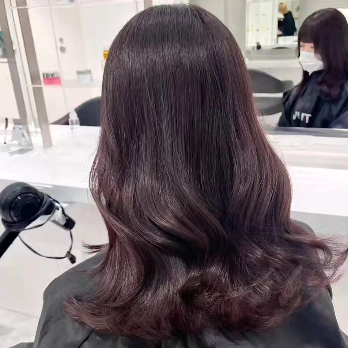 ロング カラー ヘアアレンジ ブラウンカラー 透明感カラー オレンジ ピンクカラー ロング 銀座/ショート/ メンズ/HINOKIのヘアスタイル