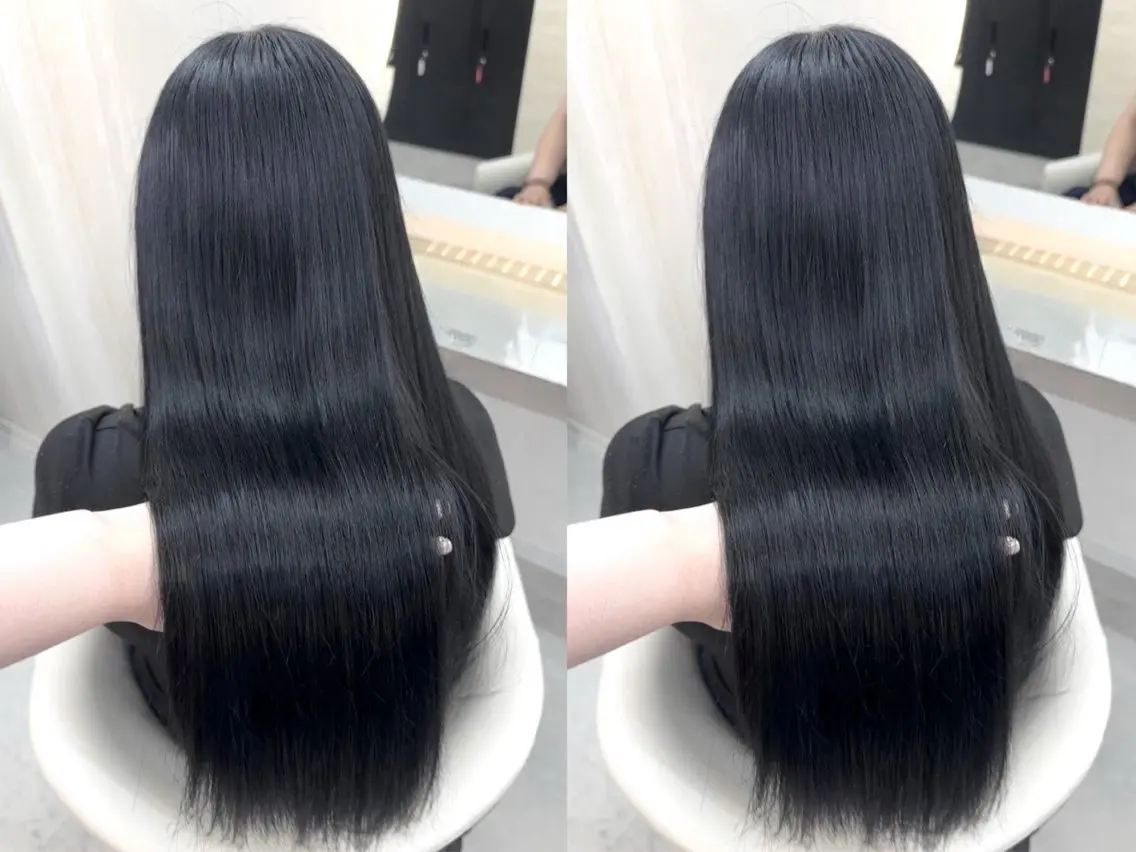 セミロング ヘアカラー トリートメント 🫧神田桃歌🫧 赤羽/ワンカラー🦋のヘアスタイル