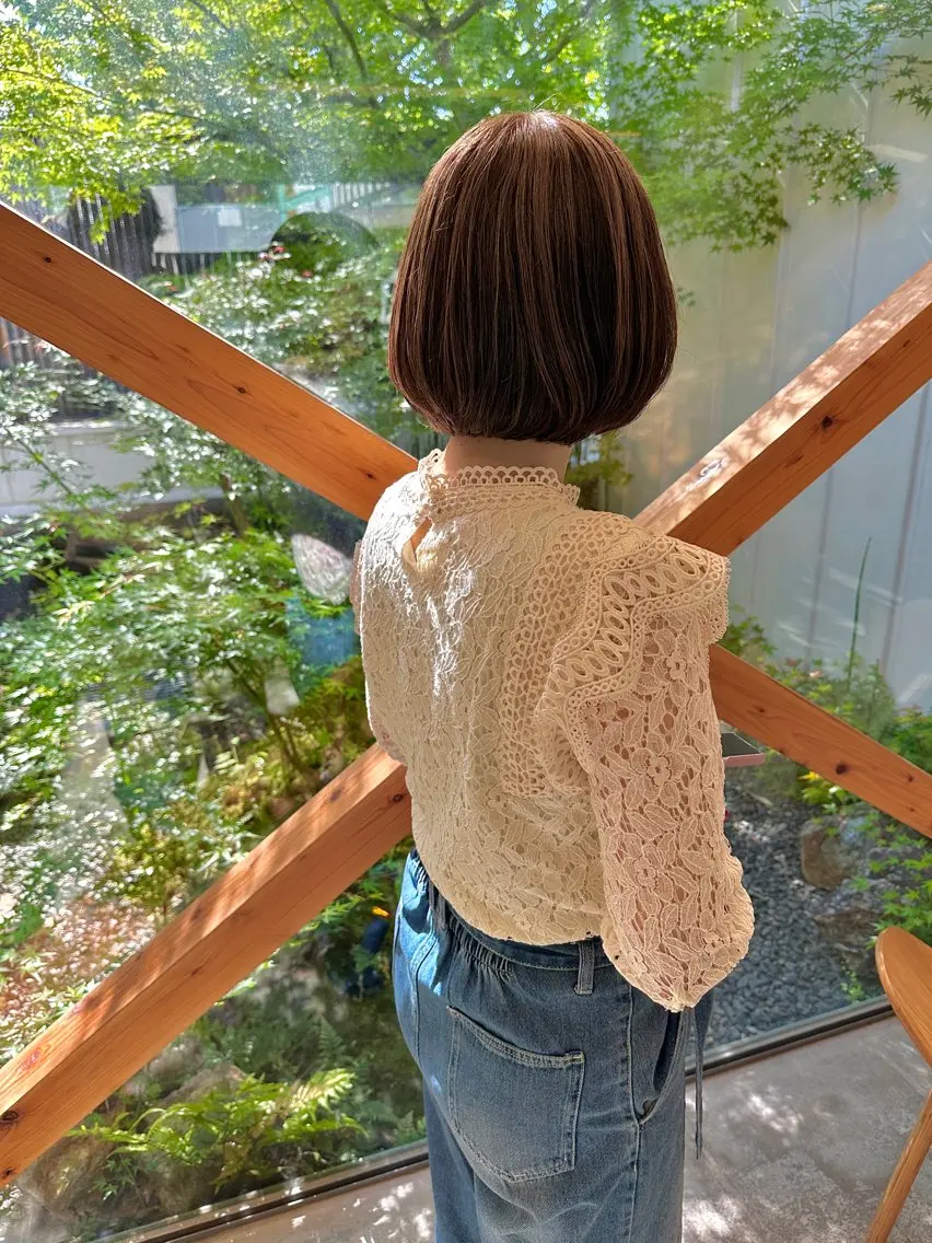 ショート カラー カット ヘアカラー 【茨木一美髪に】 テミルヘアーのヘアスタイル