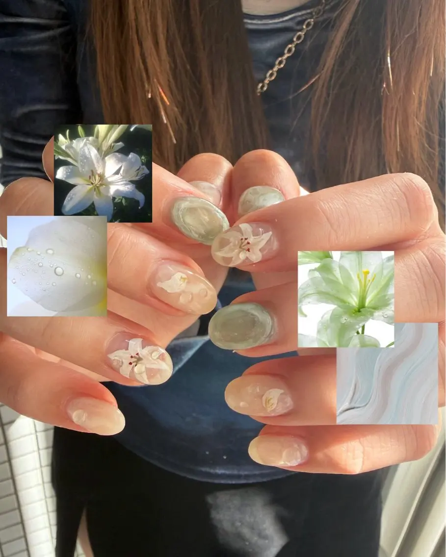 ネイル ハンドネイル フットネイル ASA nail / アート☀︎ニュアンスのネイルデザイン