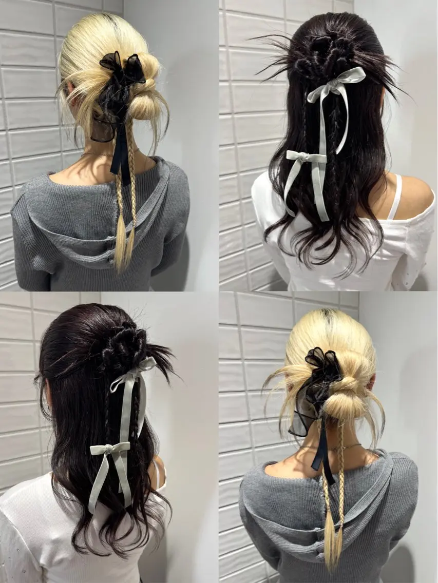 【韓国風ヘア🇰🇷】いまっぽ韓国風ヘアセット♡の写真