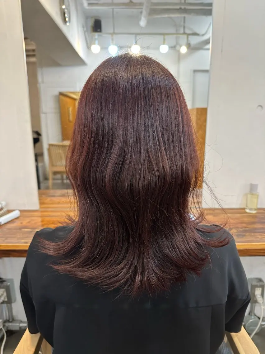 ミディアム カラー ヘアカラー トリートメント 横浜/メンズ特化/ Farbe/田中颯斗のヘアスタイル