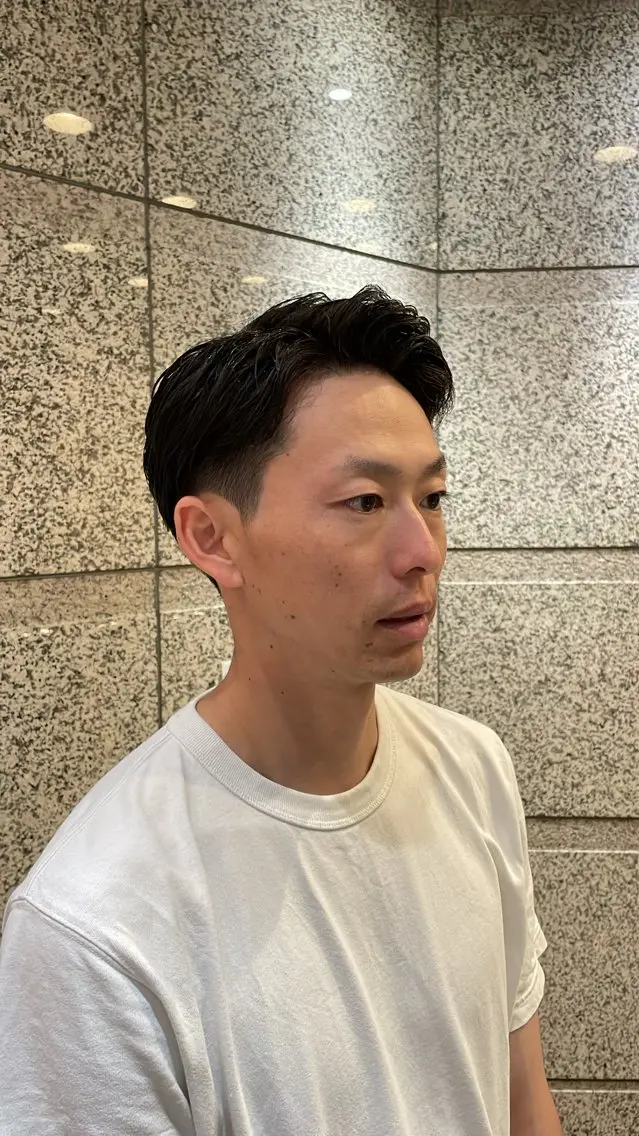 ミディアム メンズ たかいさき ٩(๑❛ᴗ❛๑)۶のヘアスタイル