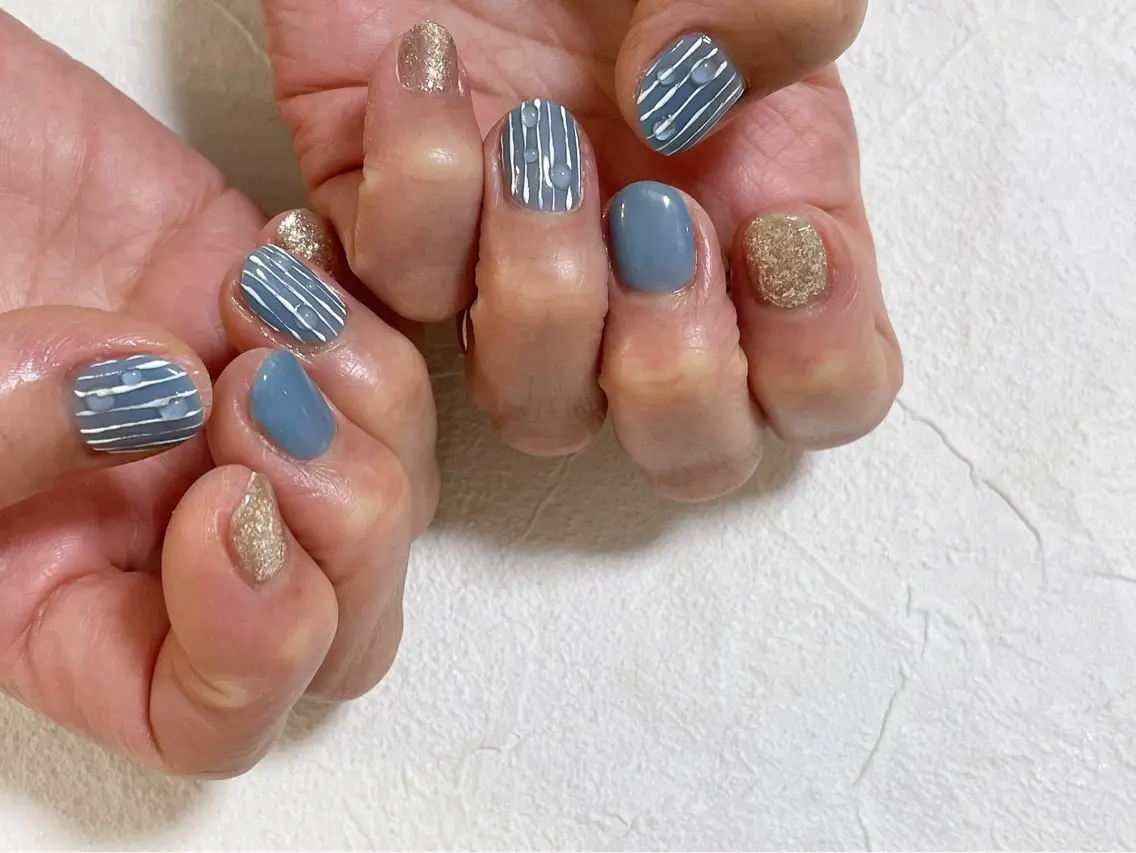 ネイル フットネイル ジェルネイル パラジェル 春ネイル kiki nail たまプラーザのネイルデザイン