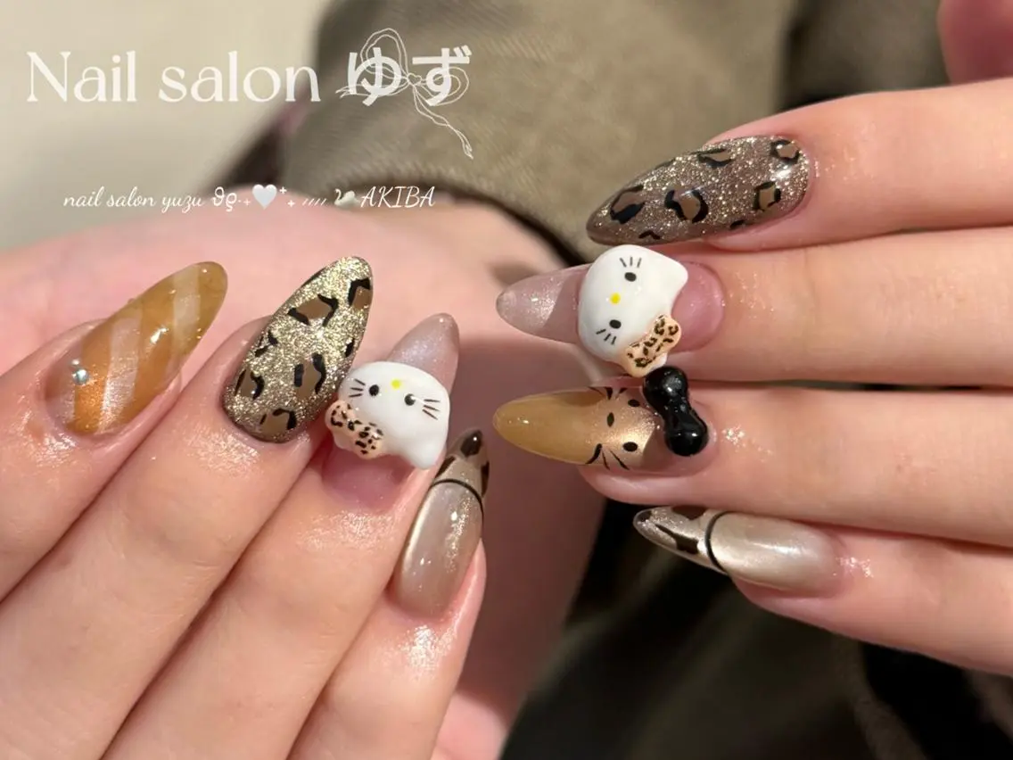 ネイル ハンドネイル MAKI💚💚💚 秋葉原.のネイルデザイン