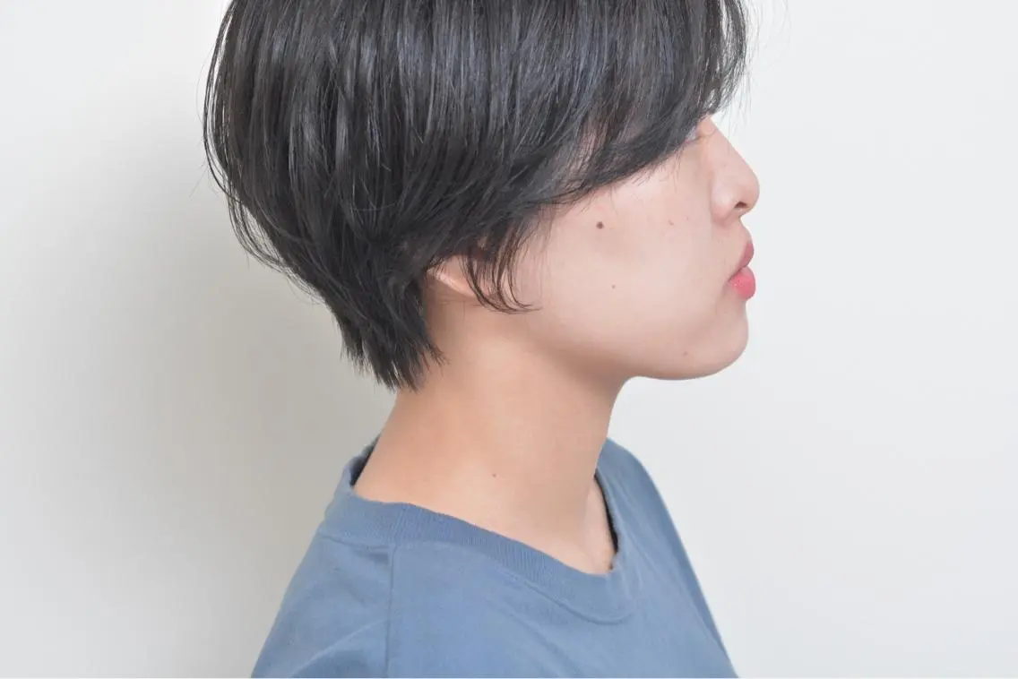 ショート ショートヘア kaN./ボブ /髪質改善ストレートのヘアスタイル