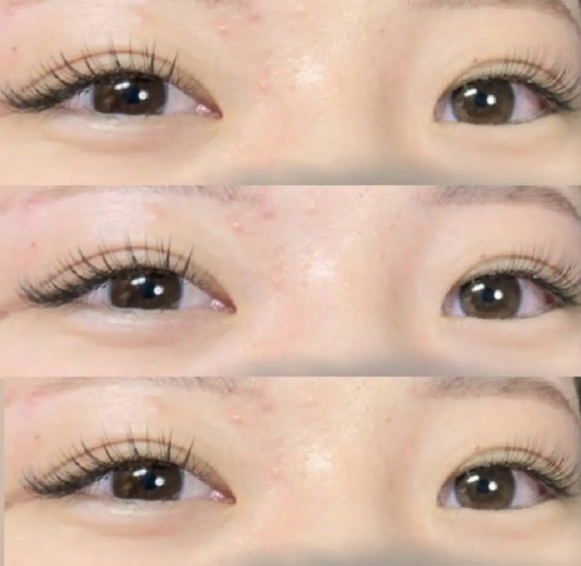 まつげエクステ　100本までの写真