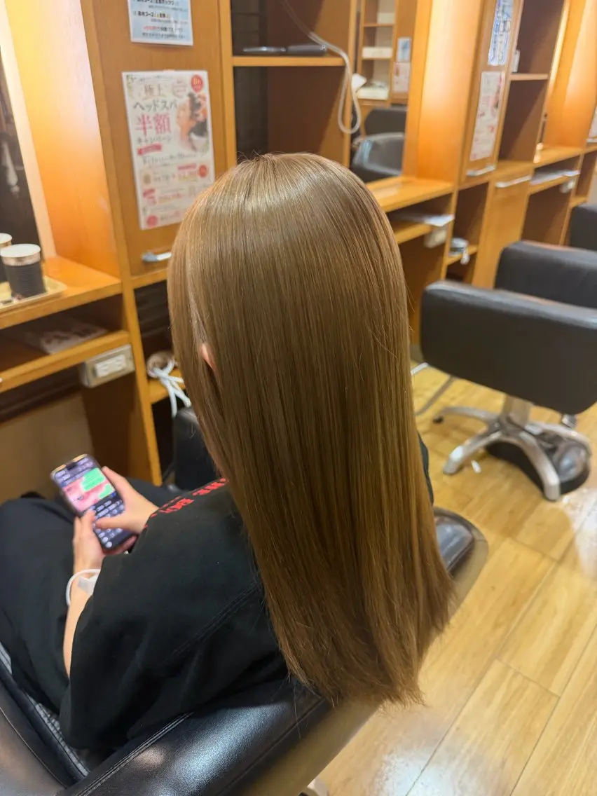 ロング トリートメント トリートメント 前川 夏菜のヘアスタイル