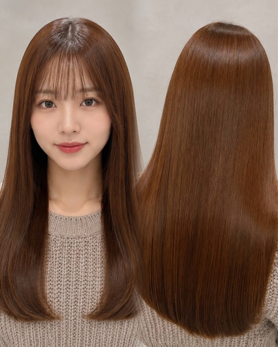 ロング カラー ブラウンカラー カット ヘアカラー 🤍艶モテカラー♡ ブラウン🤍Rimiのヘアスタイル