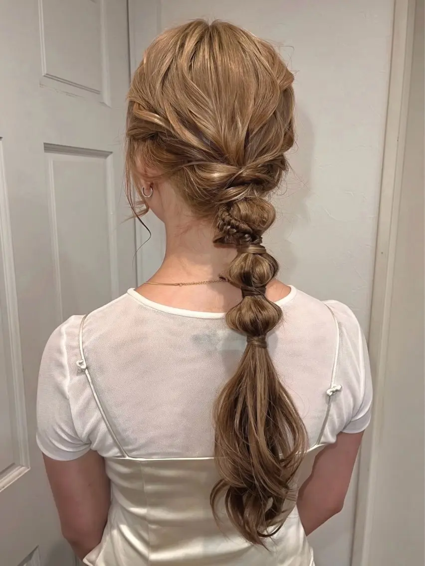 🥇 360°可愛い♡美シルエットヘアセットの写真