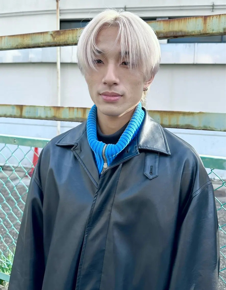 ショート カラー ブリーチ カット ヘアカラー 田中 泰正のヘアスタイル