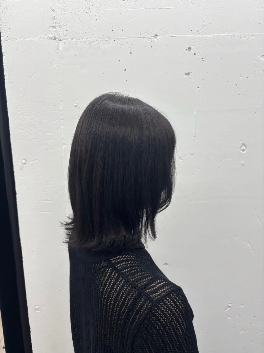 ミディアム カラー グレージュ オリーブグレージュ オリーブグレー 🌼あいり🌼 JILLSTUDIOのヘアスタイル