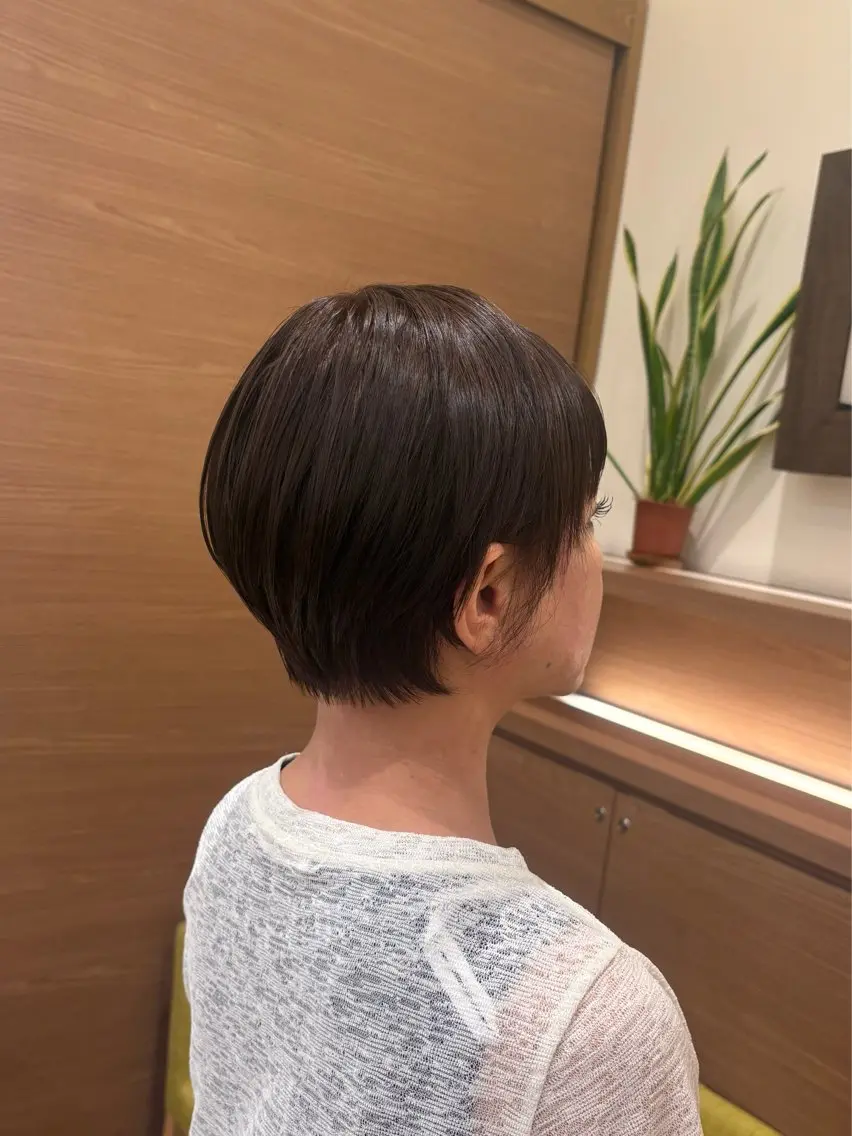 ショート カラー Moe🫧 ショート🩶のヘアスタイル