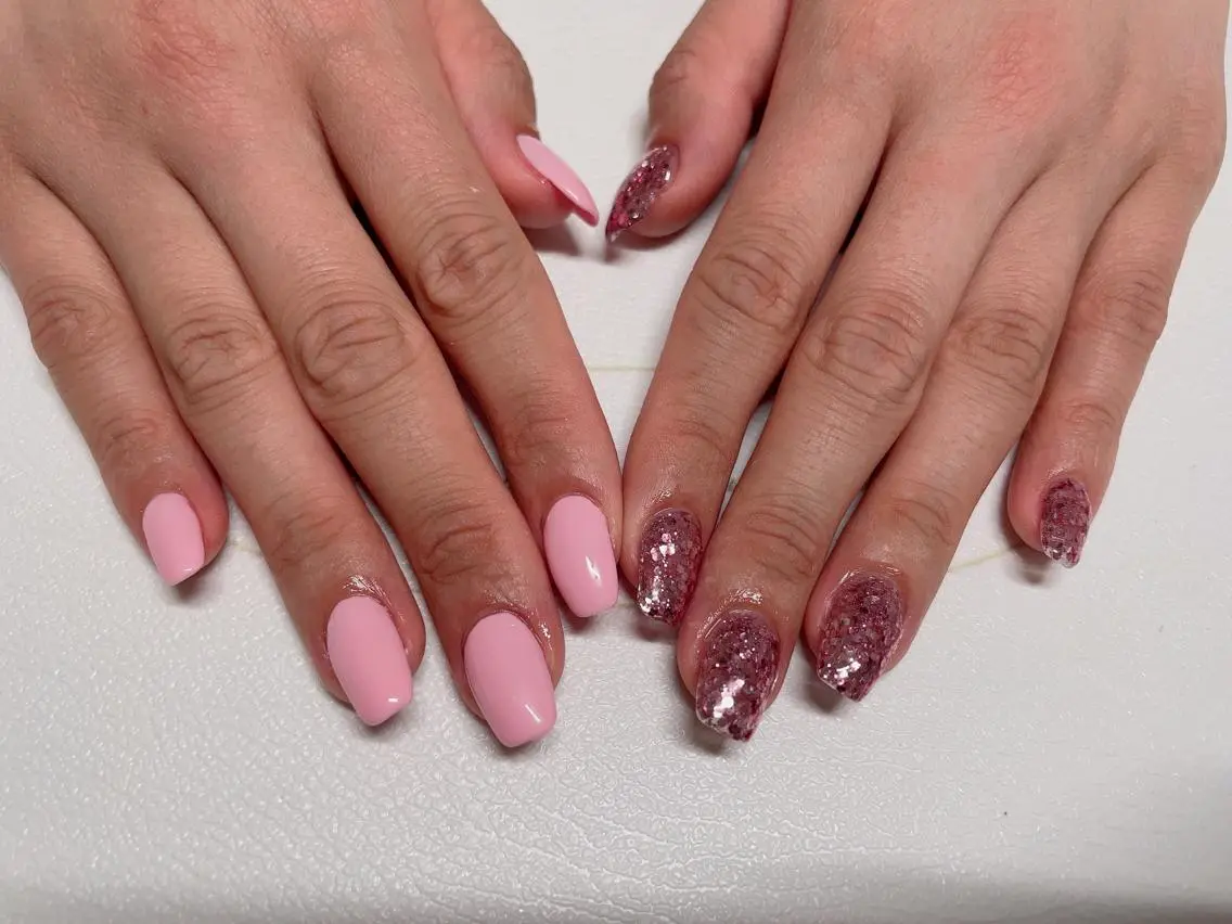 ネイル ピンク ハンドネイル エン Nail salonのネイルデザイン