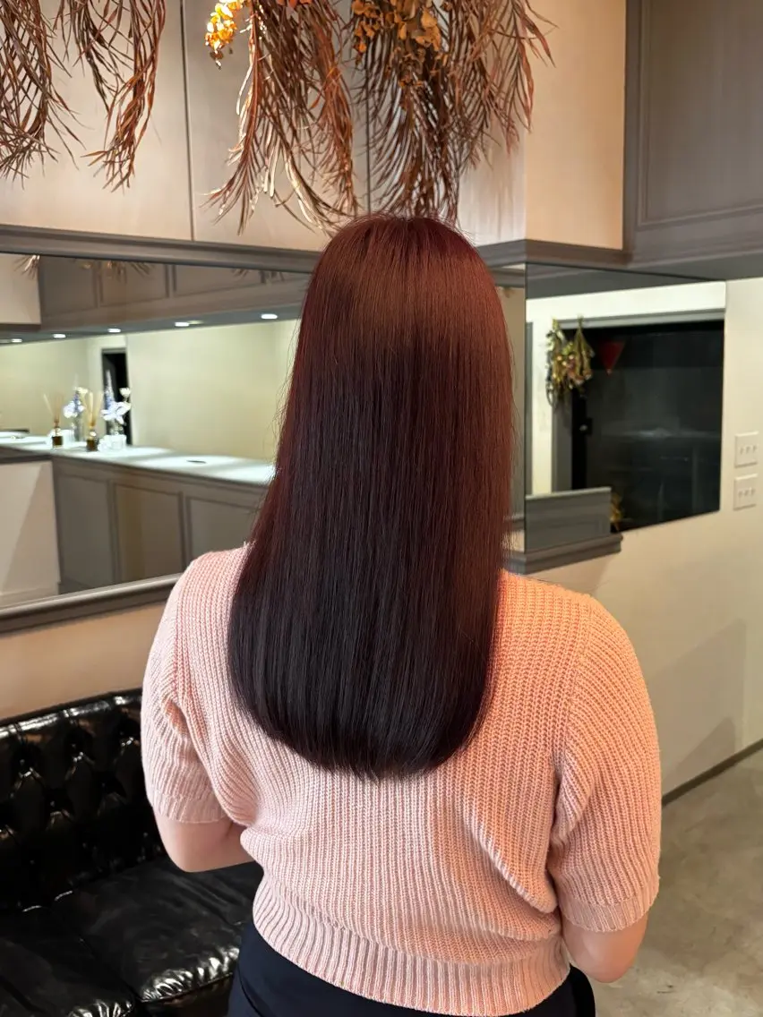 ロング カラー ヘアカラー 関口 玲那のヘアスタイル