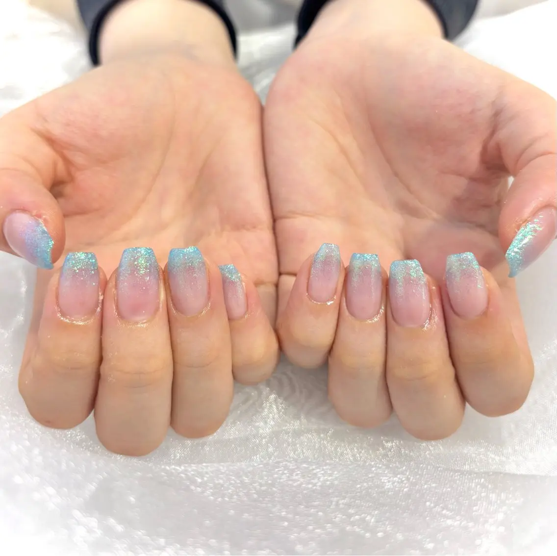 ♡練習モデル♡   オフなしラメグラデーションの写真