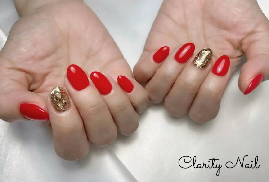 ネイル ワンカラーネイル ハンドネイル Clarity Nailのネイルデザイン