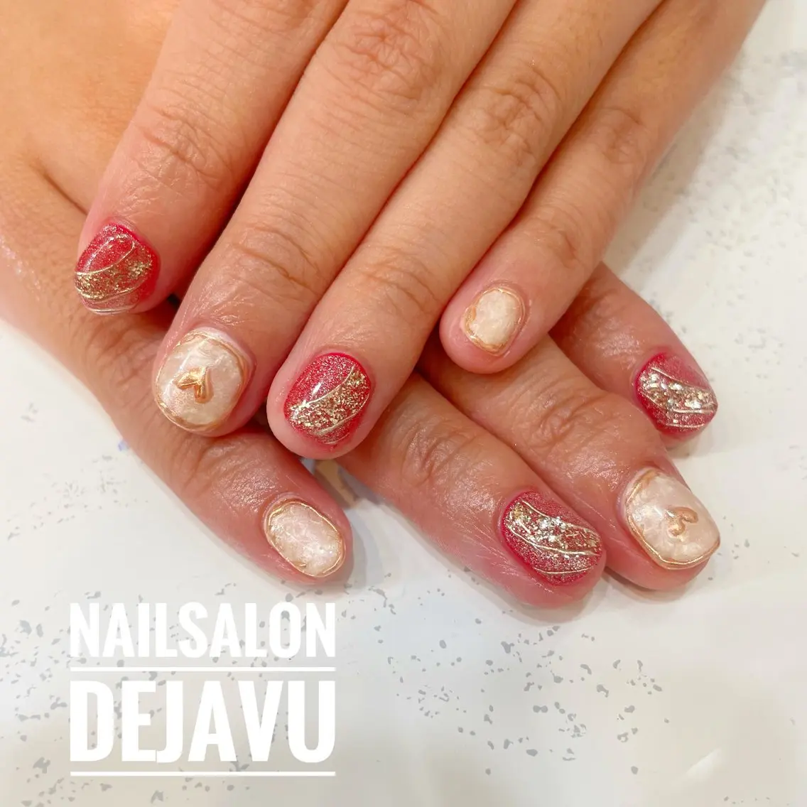 ネイル ハンドネイル Nailsalon Dejavuのネイルデザイン