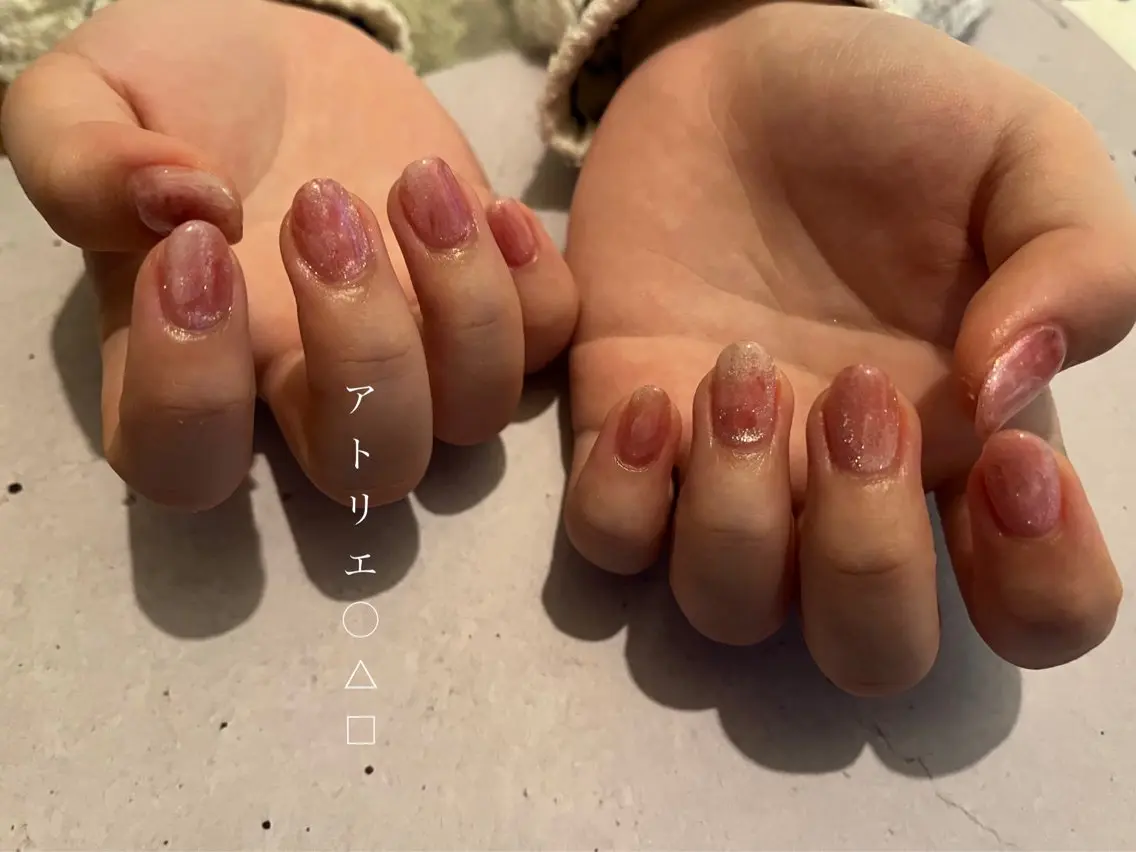 ネイル ハンドネイル アトリエ ○△□のネイルデザイン
