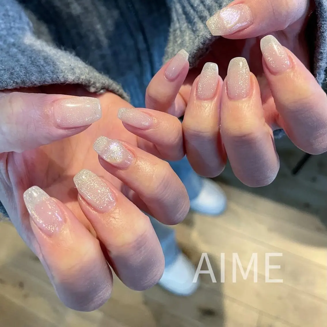 ネイル ハンドネイル AIME (momo)のネイルデザイン