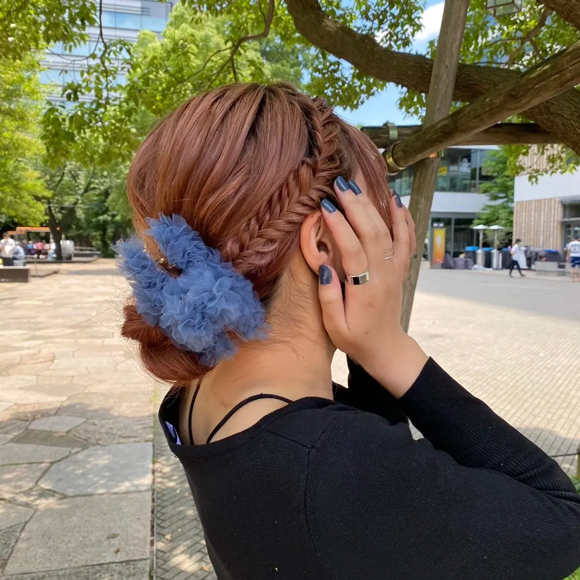 セミロング yuu/髪質改善 カラー🌛のヘアスタイル