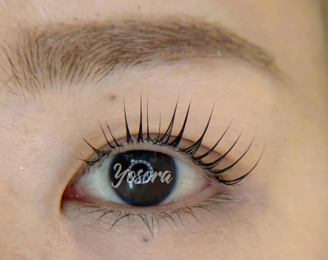 マツエク・マツパ パリジェンヌラッシュリフト マツパ Yosora salonのマツエク・マツパデザイン