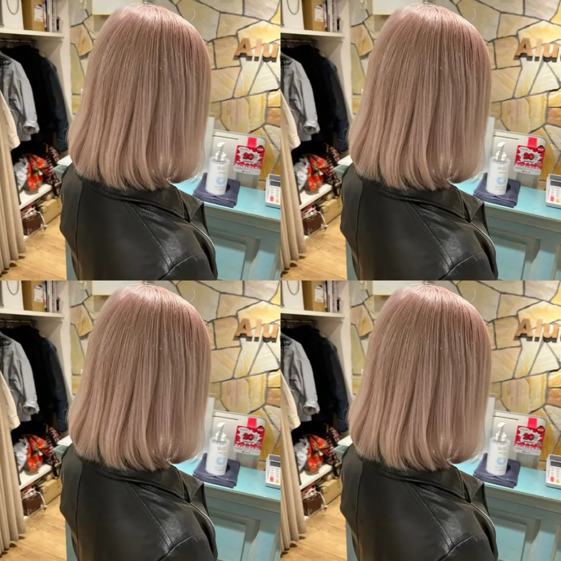 ミディアム カラー ヘアアレンジ 💎韓国レイヤー× 髪質改善ゆうま💎のヘアスタイル