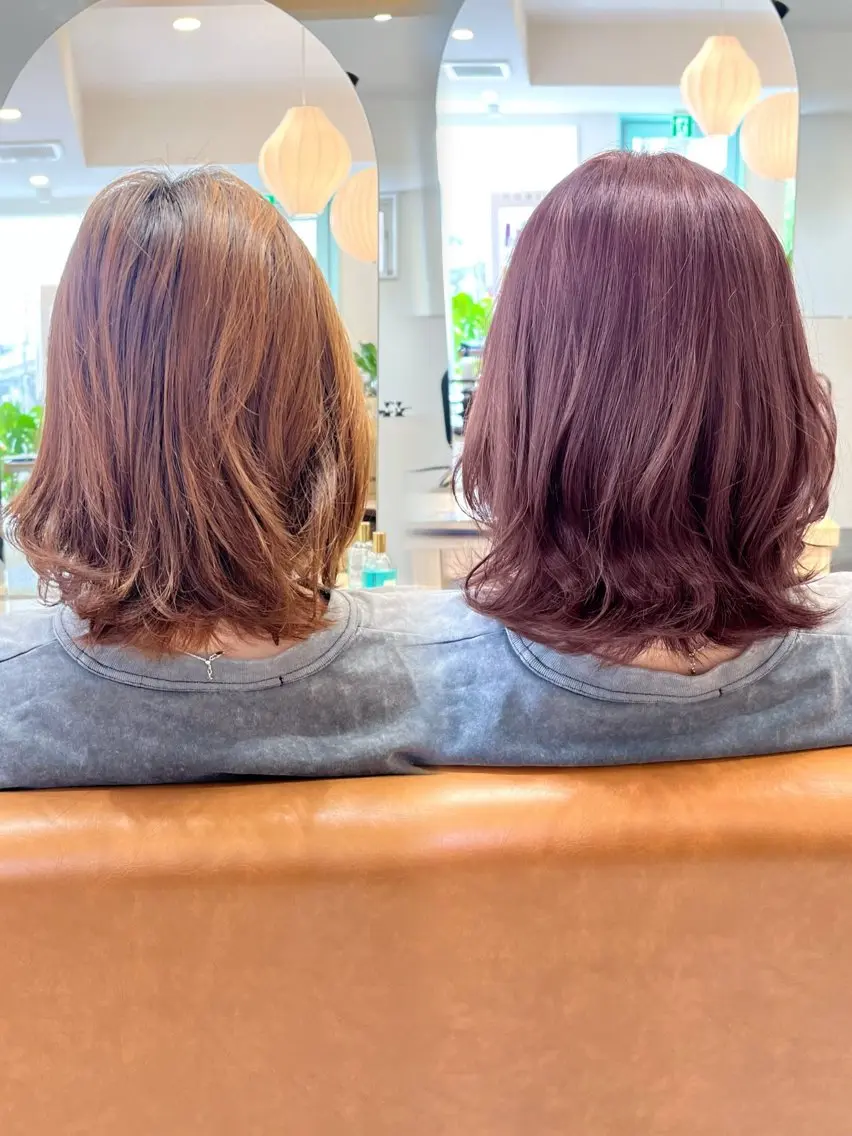 ミディアム MIZUKI🫧ྀི 韓国ヘアAFLOATのヘアスタイル
