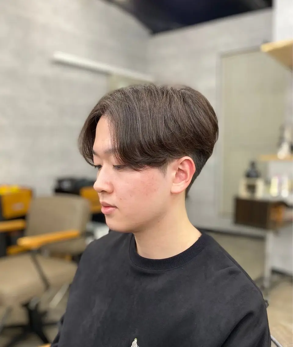 メンズ マッシュ 💚メンズカット💚 無料のヘアスタイル