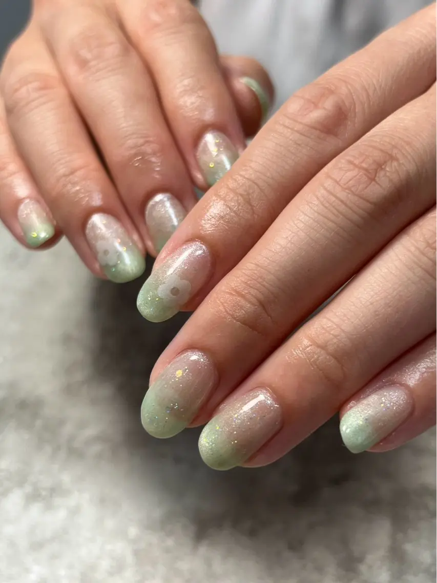 ネイル ハンドネイル belly nail 広島市𖤐˒˒のネイルデザイン