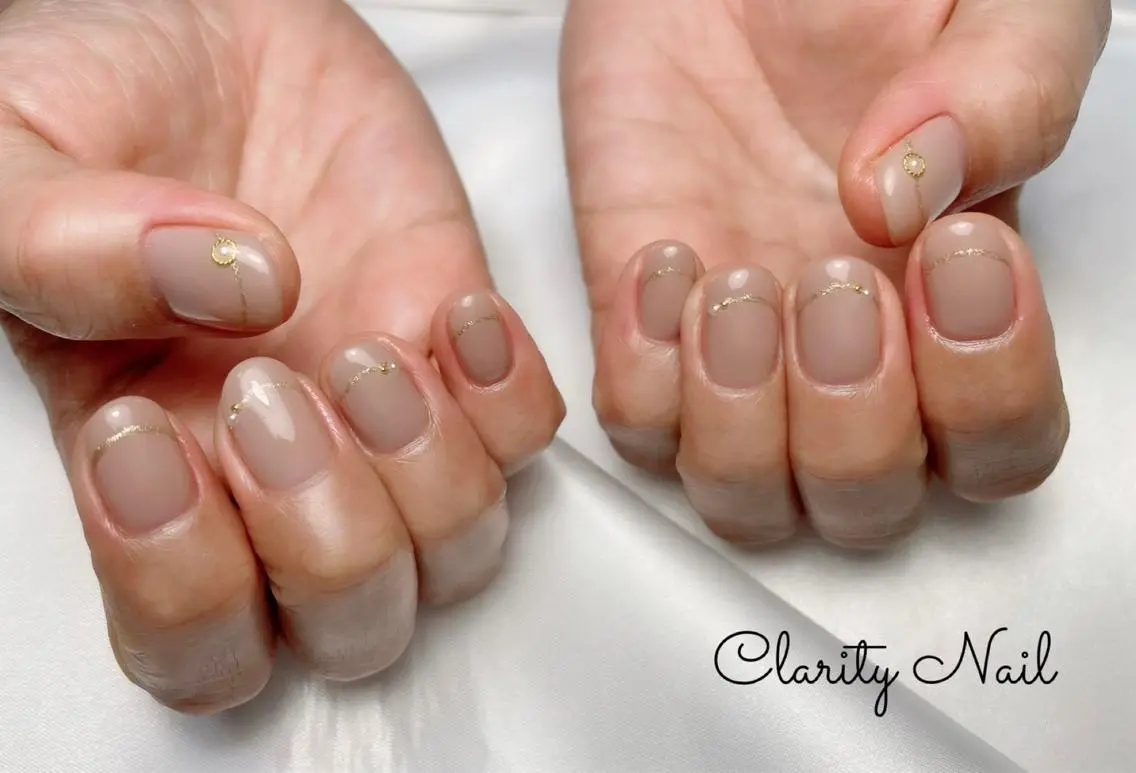 ネイル ハンドネイル Clarity Nailのネイルデザイン