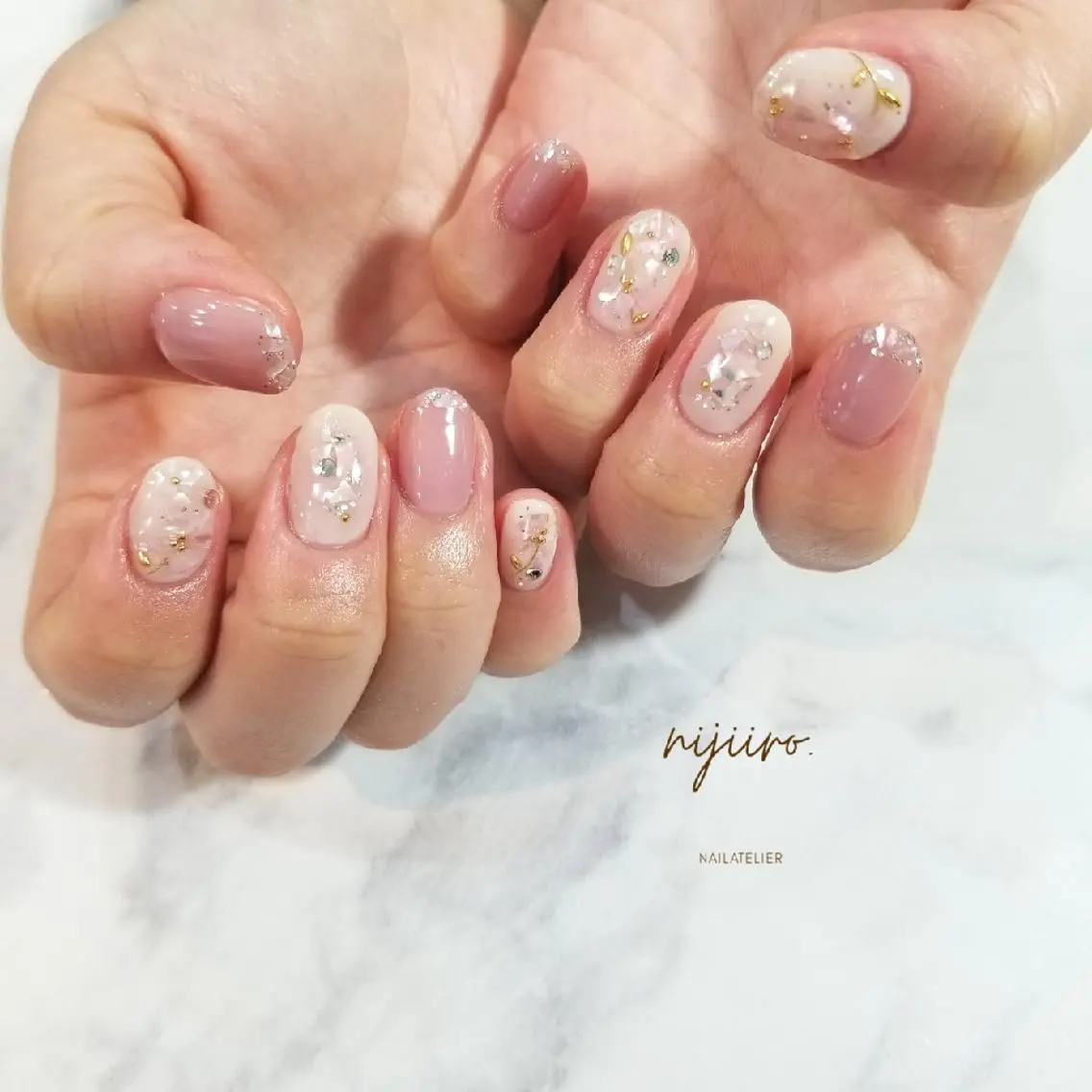 ネイル ハンドネイル nijiiro🌈 サトウのネイルデザイン