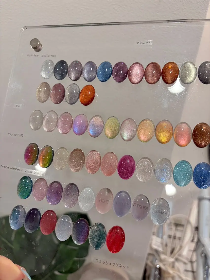 マグネット、フラッシュネイル🫧100色の中から💫オフなしの写真