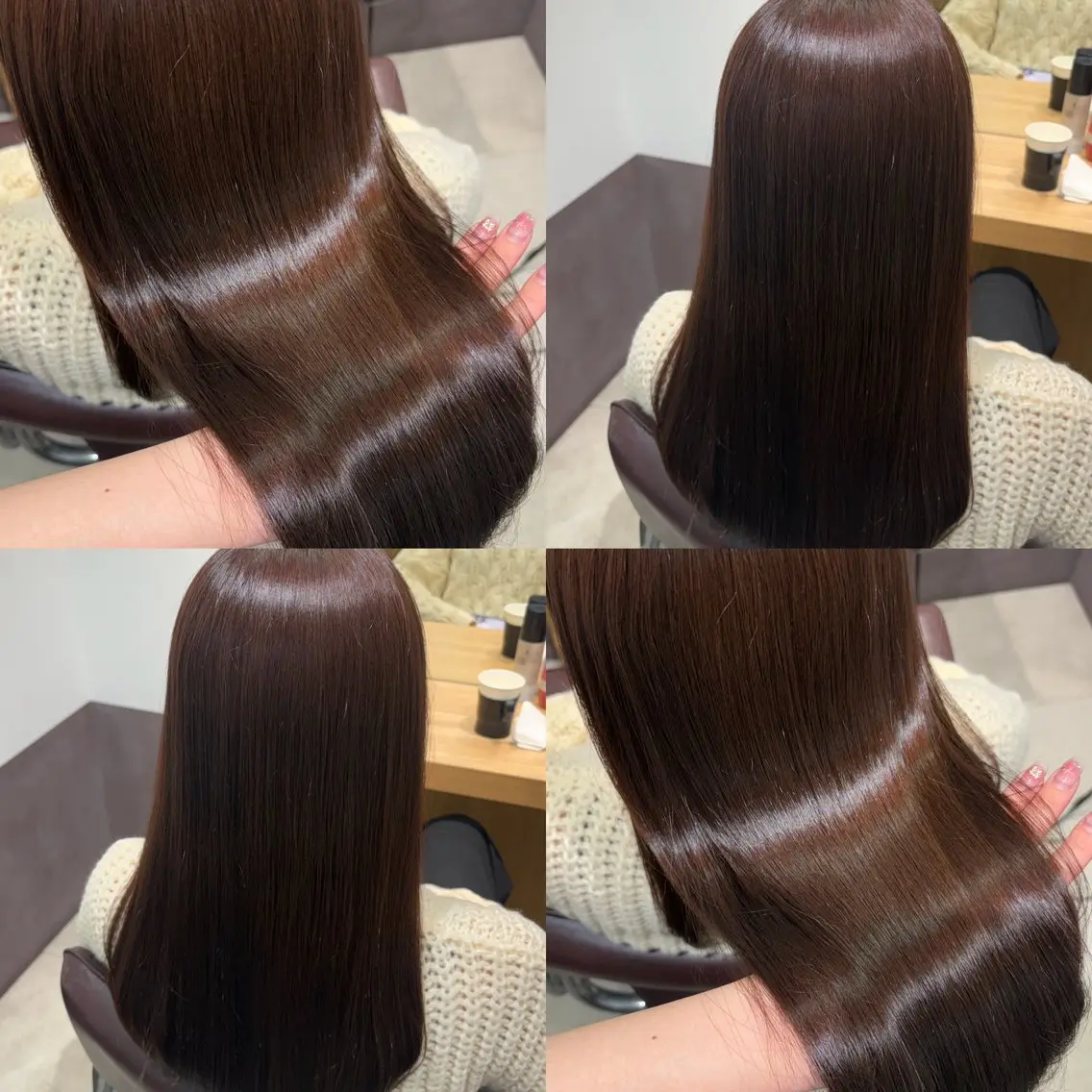 ミディアム カット ヘアカラー Minami. 🩵 再現性特化ヘアのヘアスタイル