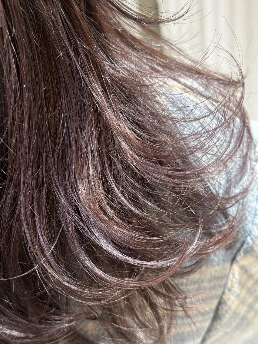 カラー バイオレットカラー ヘアカラー カットモデル募集 🔥中浜　稜のヘアスタイル
