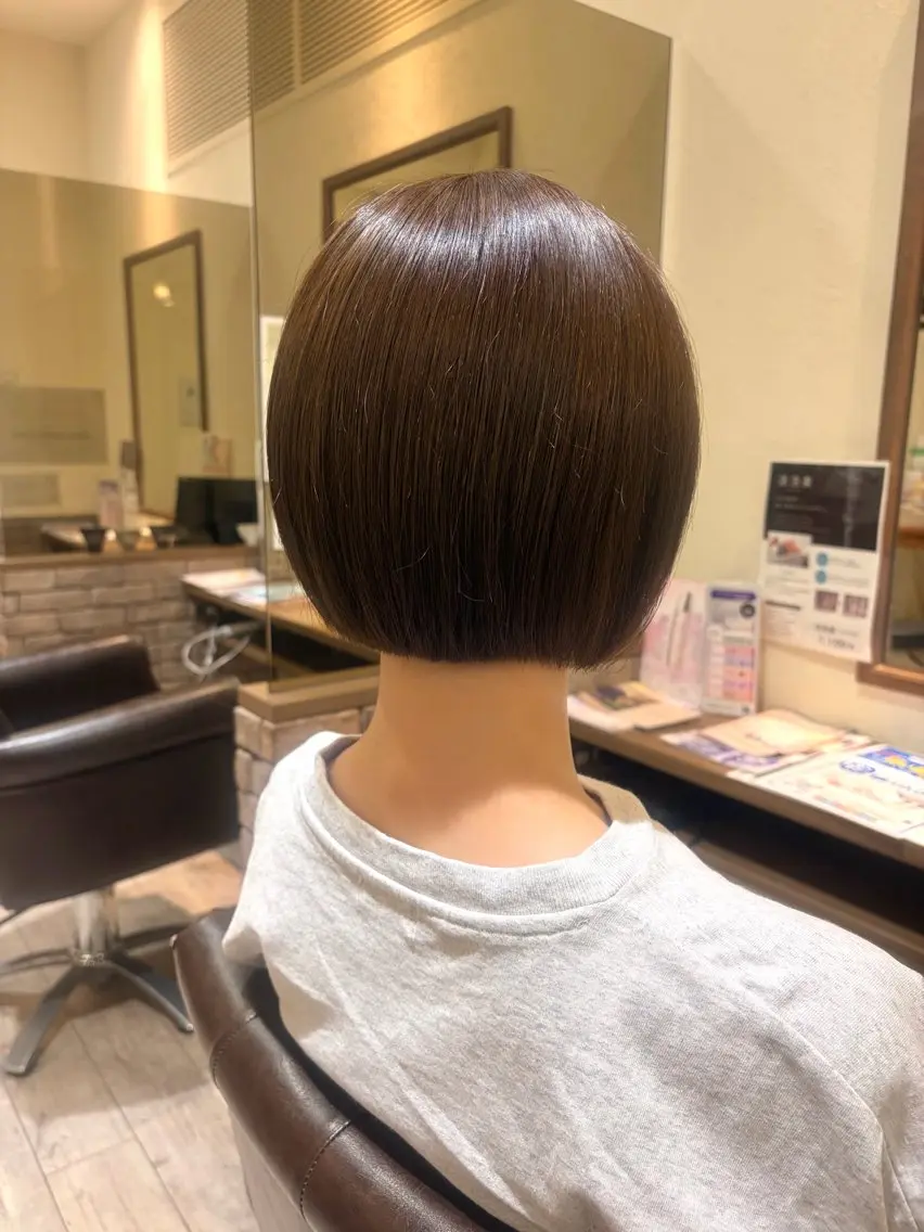 カラー ブラウンカラー 透明感カラー オリーブブラウン 光浪 心結のヘアスタイル