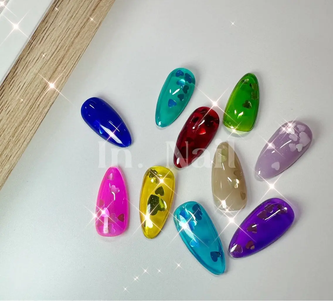 ネイル ハンドネイル in.nail-- 🐈‍⬛riのネイルデザイン