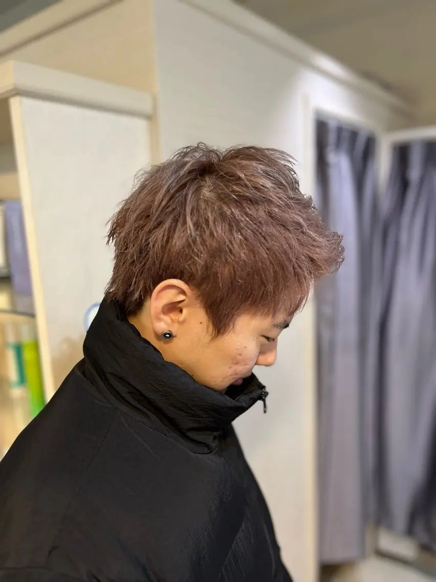 期間限定メンズカット+ダブルカラーの写真