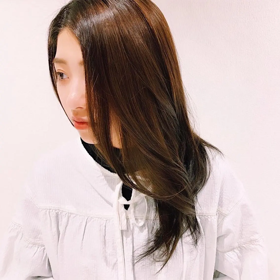 ロング カラー 中川 竜誠のヘアスタイル