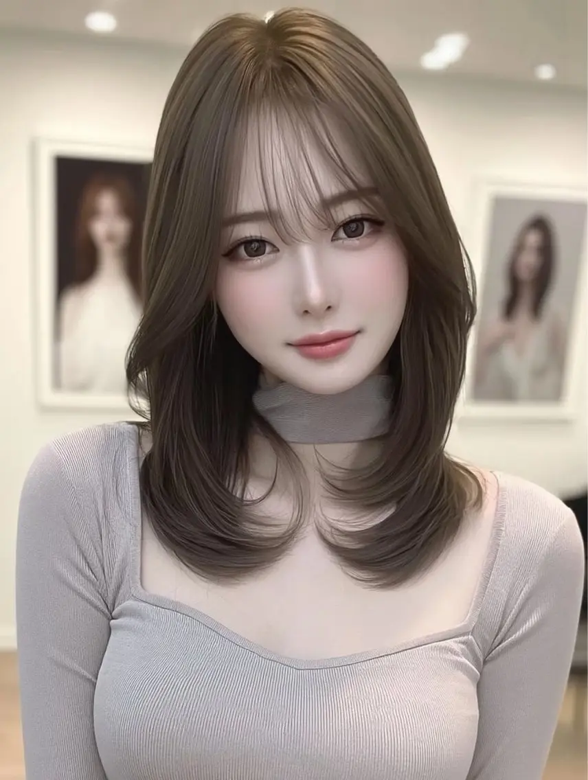 ミディアム 橋爪 優真のヘアスタイル