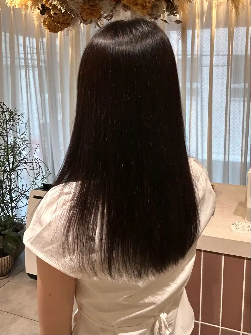 ロング ヘアカラー 京都丸太町/艶カラー /ナツキ🤍🫧のヘアスタイル