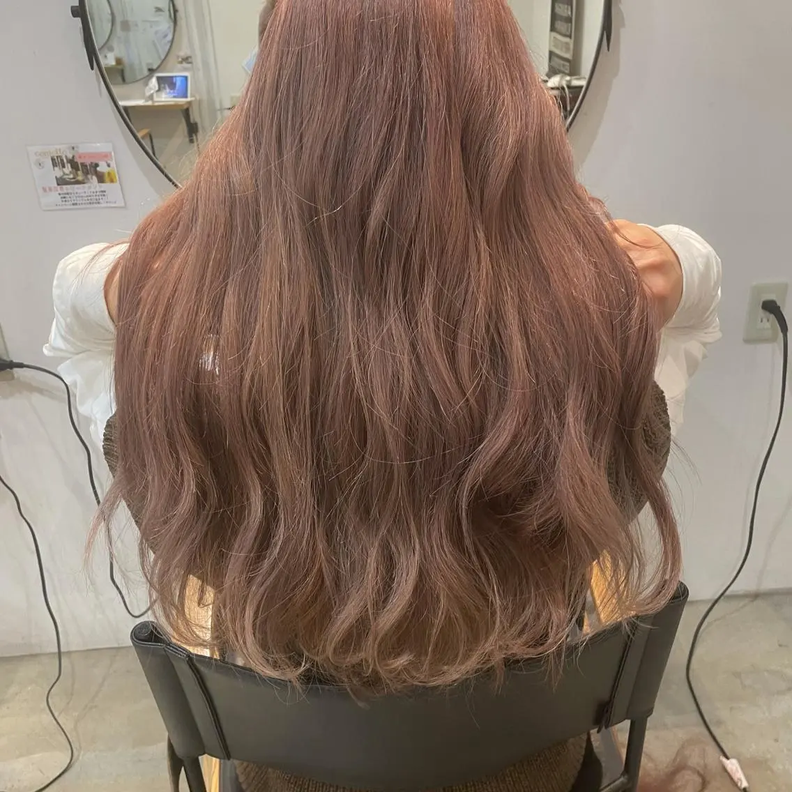 ロング カラー 梅田/赤み消しカラー /顔まわりcut🤍のヘアスタイル